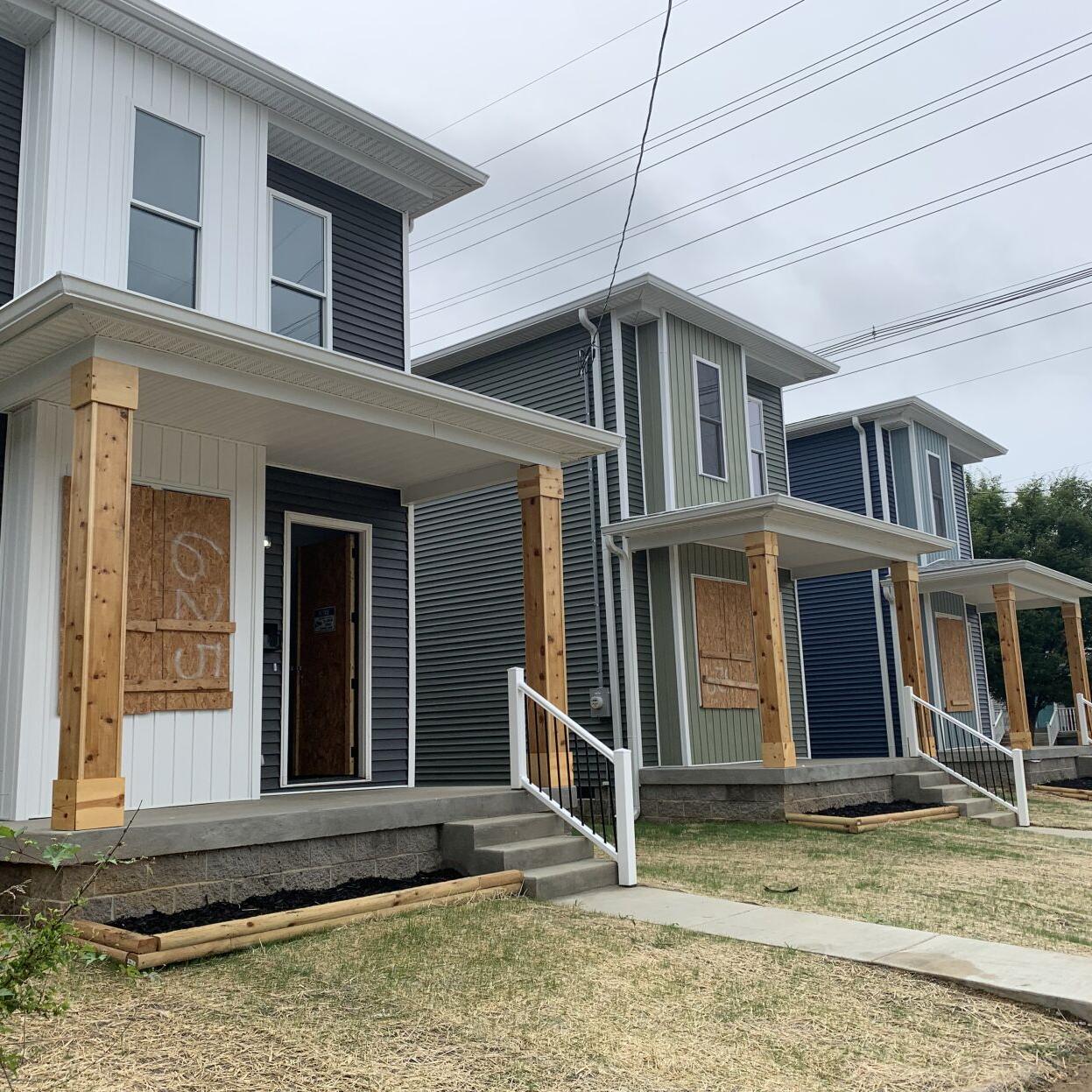 Affordable housing built by REBOUND, Inc. in Louisville's Russell neighborhood